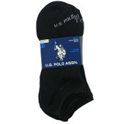 Wholesale - 10pk MEN'S BLACK LOW CUT SOCKS SIZE 6-12 C/P 48, UPC: 662239077866